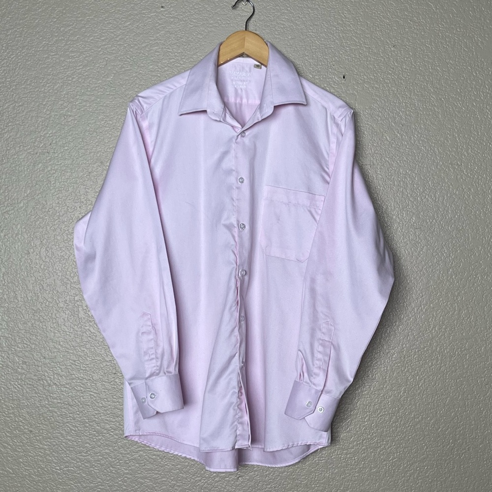 LAZAROU COLLEZIONE MENS PINK SHIRT